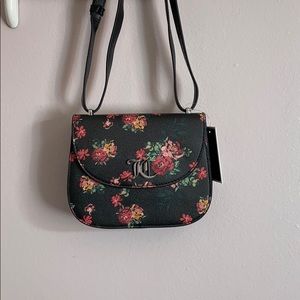Juicy Couture Cameron Floral Saddle Bag